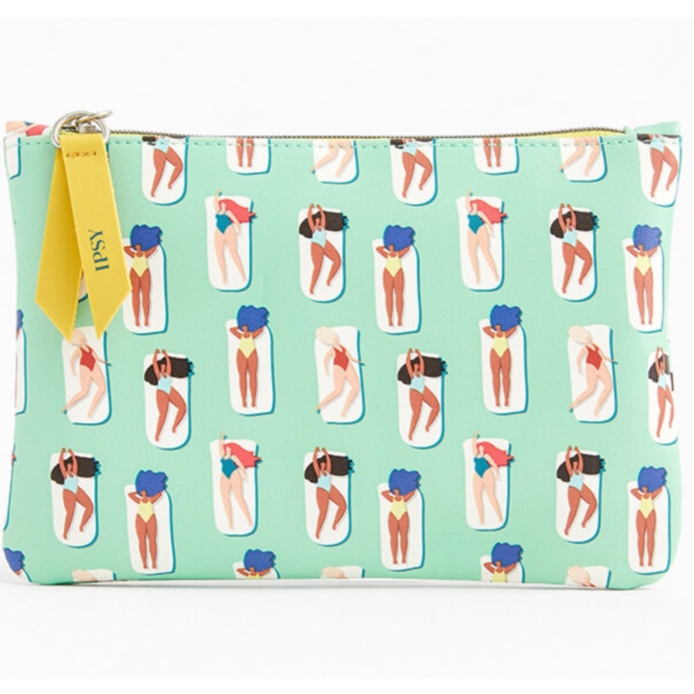 Ipsy Summer Themed Glam Cosmetic Glam Bag